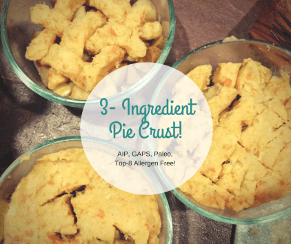 Delicious & super easy pie crust. Works great for all pies and pot pie!